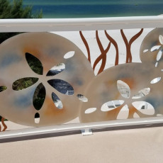 Luxury home railing