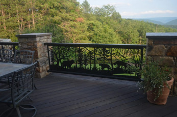 Hotel Deck Railing