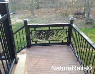 Decorative Deck Railing Metal Deck Railing Porch Railing Naturerails Com