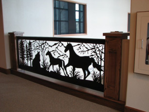 horse-railing-panel