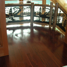 Washington state sailboat metal railing