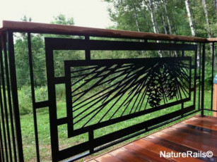 Metal Railing - Pine Cone - Modern - by NatureRails.com