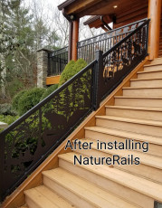 Deck and Stair Railing Fabrication