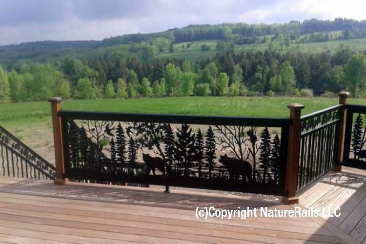 custom railing photos for
