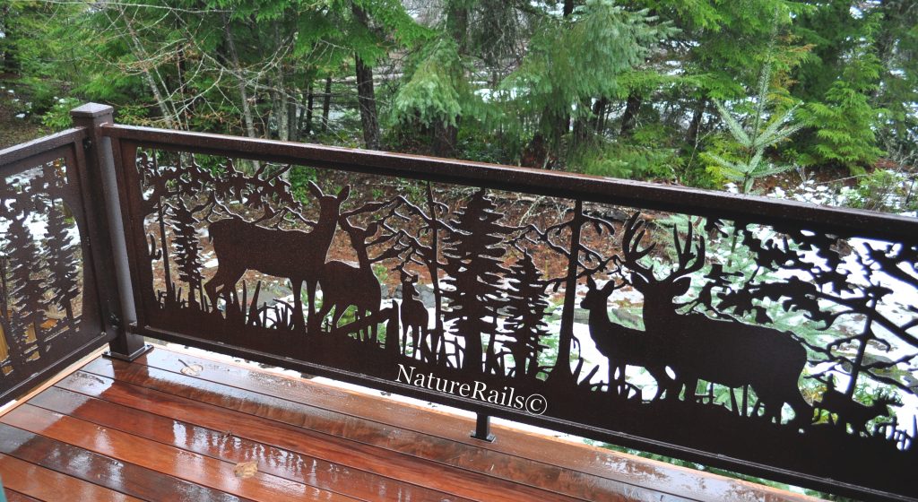 ST8-08 Designer Deer Railing