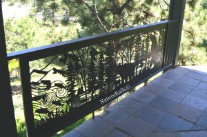 ST8-01 Designer Railing Panel - Bear ST8-01 Designer Railing Panel - Bear