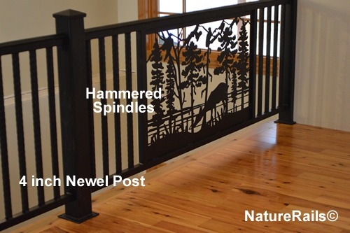 Decorative Metal Baer Railing