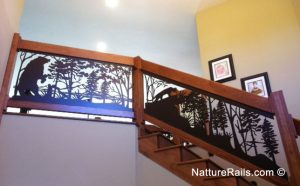 Wildlife Stair Balcony Railing